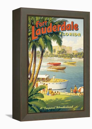 Fort Lauderdale, Florida-Kerne Erickson-Framed Premier Image Canvas