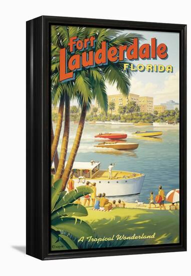 Fort Lauderdale, Florida-Kerne Erickson-Framed Premier Image Canvas