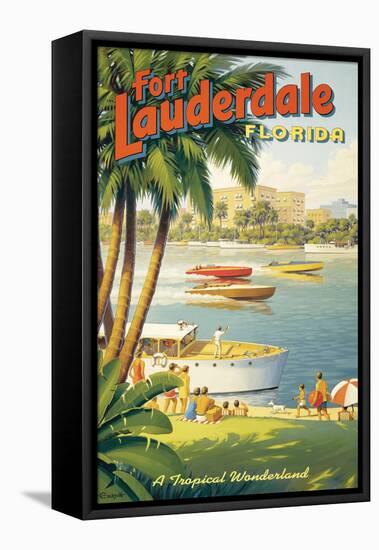 Fort Lauderdale, Florida-Kerne Erickson-Framed Premier Image Canvas