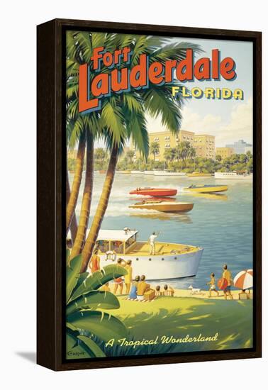 Fort Lauderdale, Florida-Kerne Erickson-Framed Premier Image Canvas