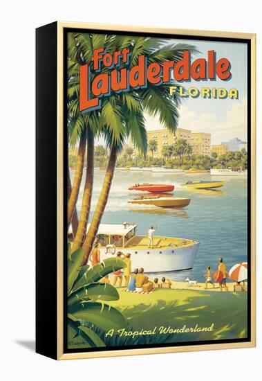 Fort Lauderdale, Florida-Kerne Erickson-Framed Premier Image Canvas