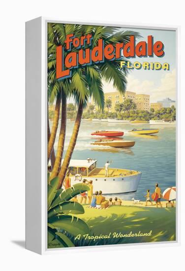 Fort Lauderdale, Florida-Kerne Erickson-Framed Premier Image Canvas