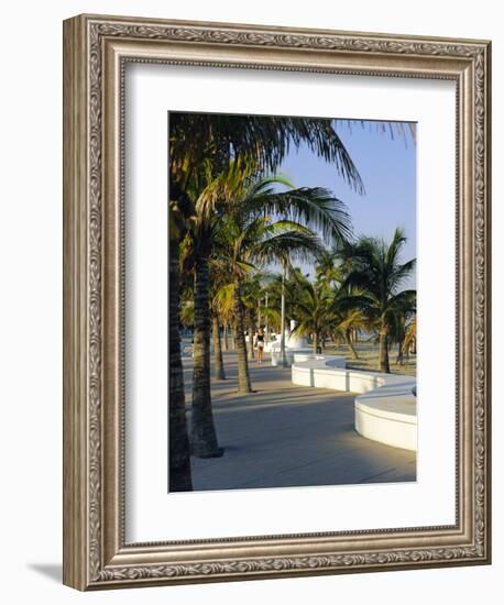 Fort Lauderdale, Wave Wall Promenade, Florida, USA-Fraser Hall-Framed Photographic Print