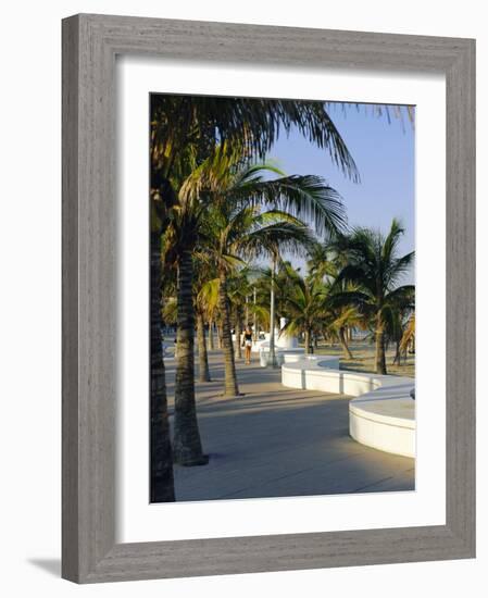 Fort Lauderdale, Wave Wall Promenade, Florida, USA-Fraser Hall-Framed Photographic Print