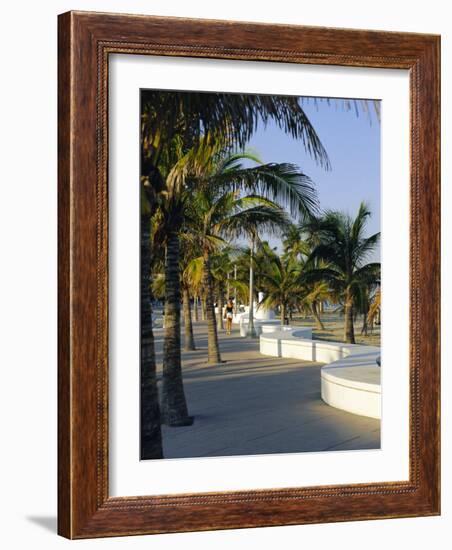 Fort Lauderdale, Wave Wall Promenade, Florida, USA-Fraser Hall-Framed Photographic Print