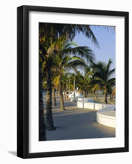 Fort Lauderdale, Wave Wall Promenade, Florida, USA-Fraser Hall-Framed Photographic Print