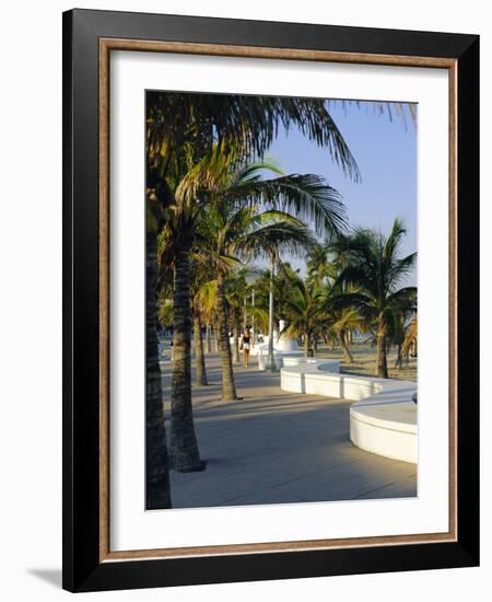 Fort Lauderdale, Wave Wall Promenade, Florida, USA-Fraser Hall-Framed Photographic Print