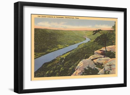 Fort Loudon Dam, Tennessee River-null-Framed Art Print