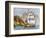 Fort McHenry and Baltimore under British Naval Artillery Attack, 1814-null-Framed Giclee Print