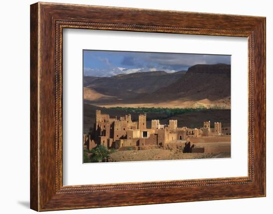 Fort of Ait Benhaddou, Ouarzazate, Morocco-Bruno Morandi-Framed Photographic Print