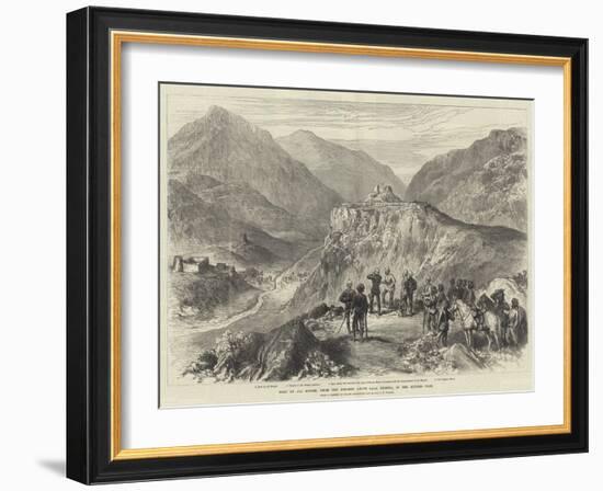 Fort of Ali Musjid, from the Heights Above Lala Cheena, in the Khyber Pass-null-Framed Giclee Print
