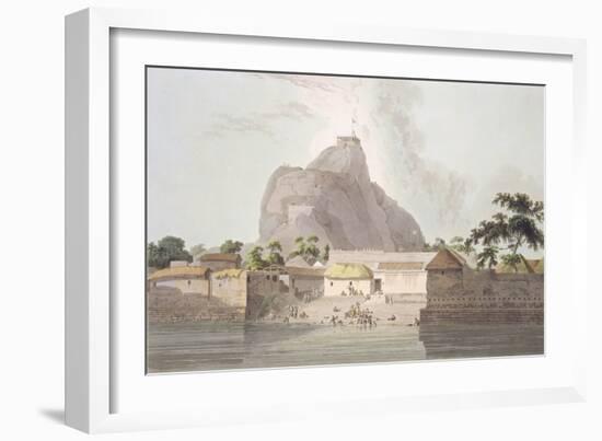 Fort of Trichinopoly, From 'Oriental Scenery: Twenty Four Views in Hindoostan'-Thomas Daniell-Framed Giclee Print