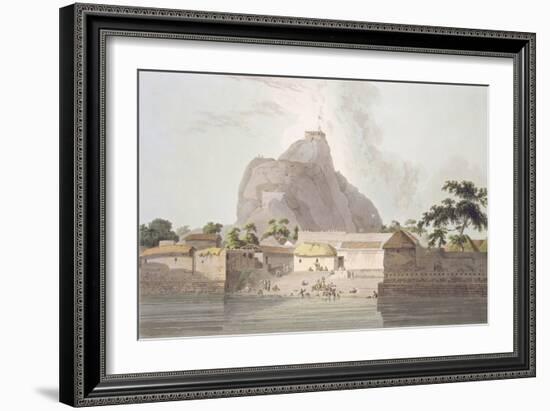 Fort of Trichinopoly, From 'Oriental Scenery: Twenty Four Views in Hindoostan'-Thomas Daniell-Framed Giclee Print