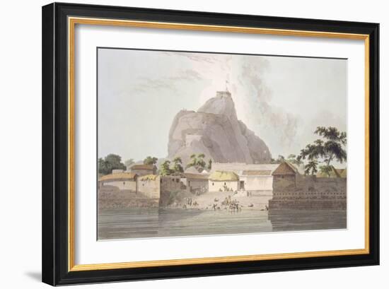 Fort of Trichinopoly, From 'Oriental Scenery: Twenty Four Views in Hindoostan'-Thomas Daniell-Framed Giclee Print