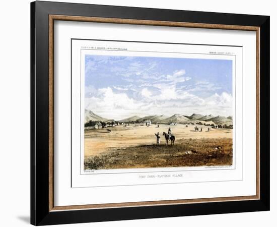 Fort Owen, Flathead Village, USA, 1856-John Mix Stanley-Framed Giclee Print