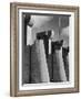 Fort Peck Dam, in the Missouri River: Image Used on First Life Magazine Cover-Margaret Bourke-White-Framed Photographic Print