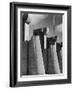 Fort Peck Dam, in the Missouri River: Image Used on First Life Magazine Cover-Margaret Bourke-White-Framed Photographic Print