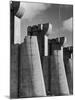 Fort Peck Dam, in the Missouri River: Image Used on First Life Magazine Cover-Margaret Bourke-White-Mounted Photographic Print