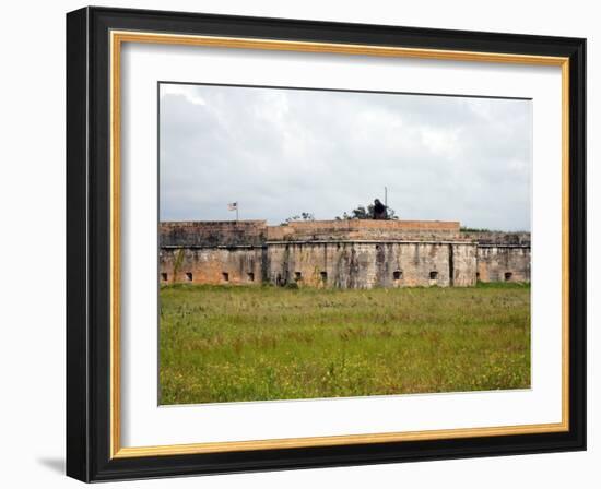 Fort Pickens, Gulf Islands National Seashore, Florida-William Silver-Framed Photographic Print
