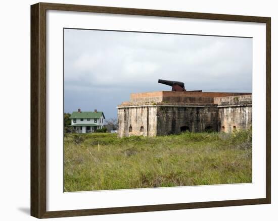 Fort Pickens, Pensacola, Florida-William Silver-Framed Photographic Print