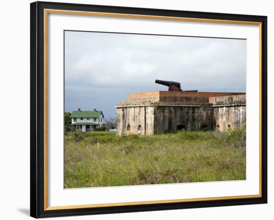 Fort Pickens, Pensacola, Florida-William Silver-Framed Photographic Print