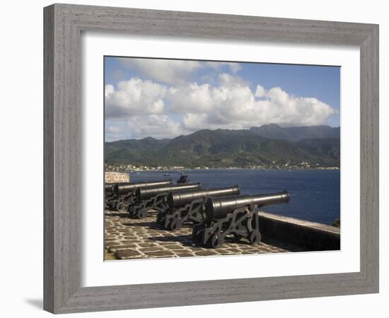 Fort Shirley, Cabrits National Park, Portsmouth, Dominica, West Indies, Caribbean, Central America-Rolf Richardson-Framed Photographic Print