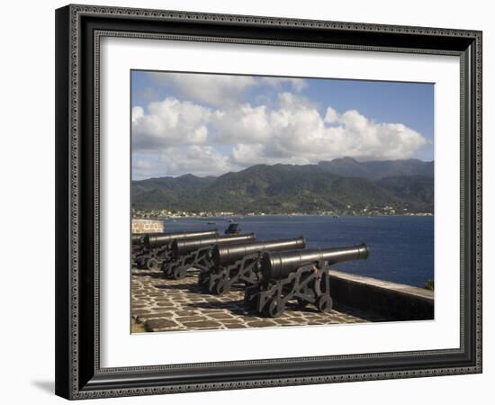 Fort Shirley, Cabrits National Park, Portsmouth, Dominica, West Indies, Caribbean, Central America-Rolf Richardson-Framed Photographic Print