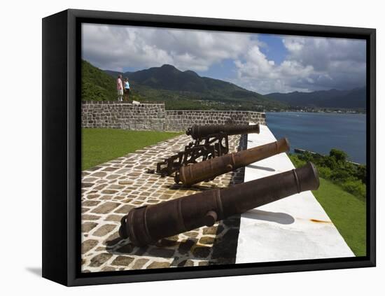 Fort Shirley in Cabrits National Park, Portsmouth, Dominica, Windward Islands, West Indies-Richard Cummins-Framed Premier Image Canvas