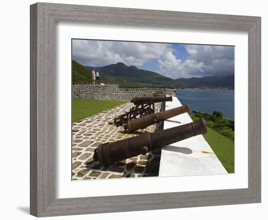 Fort Shirley in Cabrits National Park, Portsmouth, Dominica, Windward Islands, West Indies-Richard Cummins-Framed Photographic Print