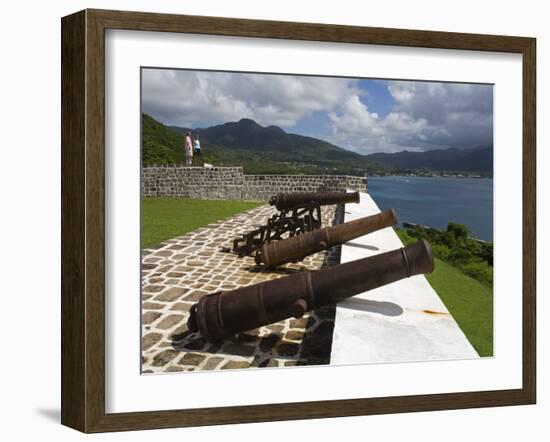 Fort Shirley in Cabrits National Park, Portsmouth, Dominica, Windward Islands, West Indies-Richard Cummins-Framed Photographic Print