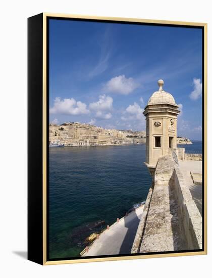 Fort St. Michael, Senglea, Grand Harbour, Valletta, Malta, Mediterranean, Europe-Hans Peter Merten-Framed Premier Image Canvas