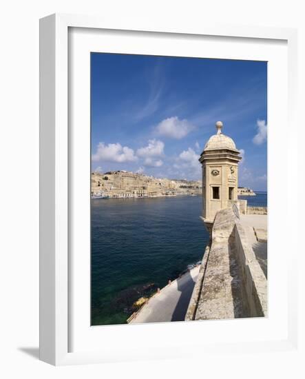 Fort St. Michael, Senglea, Grand Harbour, Valletta, Malta, Mediterranean, Europe-Hans Peter Merten-Framed Photographic Print