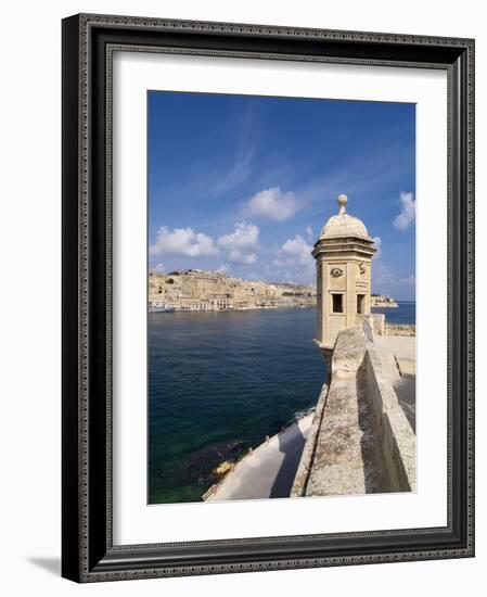 Fort St. Michael, Senglea, Grand Harbour, Valletta, Malta, Mediterranean, Europe-Hans Peter Merten-Framed Photographic Print