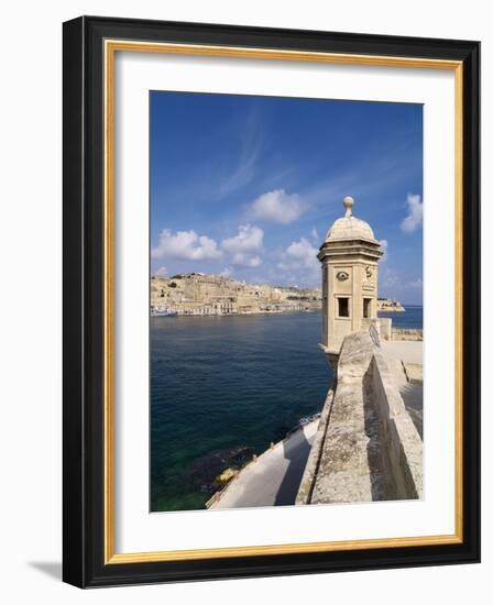 Fort St. Michael, Senglea, Grand Harbour, Valletta, Malta, Mediterranean, Europe-Hans Peter Merten-Framed Photographic Print