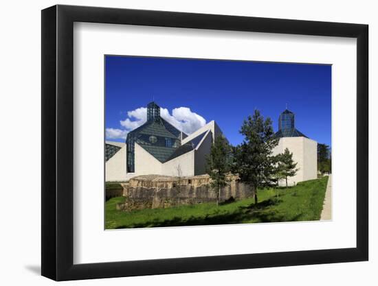 Fort Thuengen with Fortress Museum and Mudam Museum, Luxembourg City, Grand Duchy of Luxembourg, Eu-Hans-Peter Merten-Framed Photographic Print