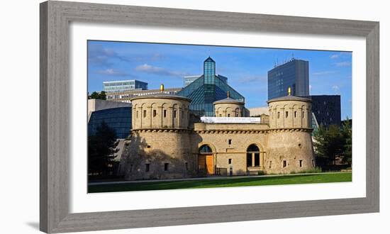 Fort Thuengen with Fortress Museum in Luxembourg City, Grand Duchy of Luxembourg, Europe-Hans-Peter Merten-Framed Photographic Print