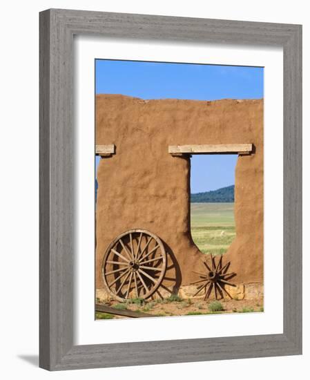 Fort Union National Monument and Santa Fe National Historic Trail, New Mexico-Michael DeFreitas-Framed Photographic Print