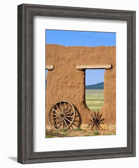 Fort Union National Monument and Santa Fe National Historic Trail, New Mexico-Michael DeFreitas-Framed Photographic Print