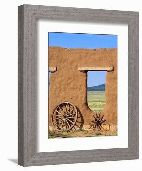 Fort Union National Monument and Santa Fe National Historic Trail, New Mexico-Michael DeFreitas-Framed Photographic Print