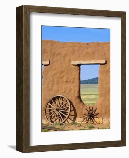 Fort Union National Monument and Santa Fe National Historic Trail, New Mexico-Michael DeFreitas-Framed Photographic Print