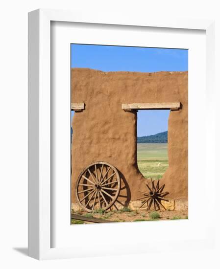 Fort Union National Monument and Santa Fe National Historic Trail, New Mexico-Michael DeFreitas-Framed Photographic Print