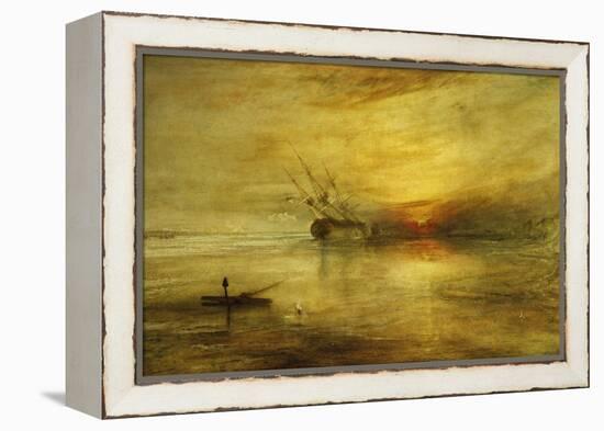 Fort Vimieux-J. M. W. Turner-Framed Premier Image Canvas