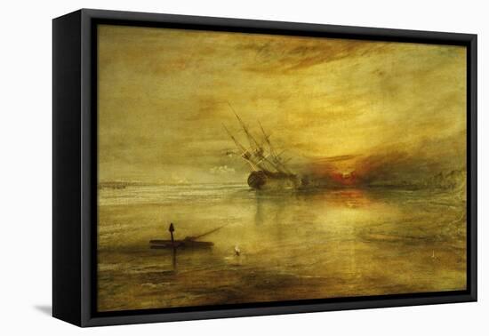 Fort Vimieux-J. M. W. Turner-Framed Premier Image Canvas