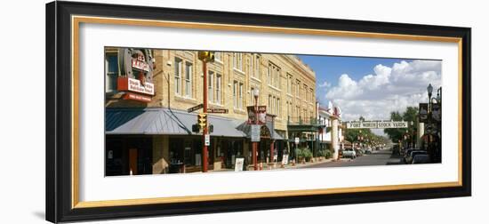 Fort Worth Stockyards, Fort Worth, Texas, Usa-null-Framed Photographic Print