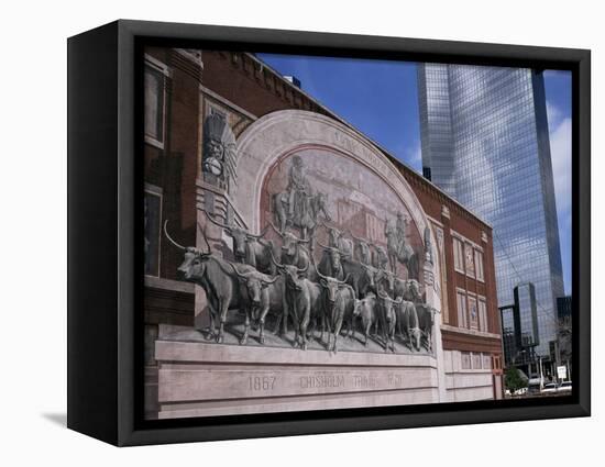 Fort Worth, Texas, USA-Charles Bowman-Framed Premier Image Canvas