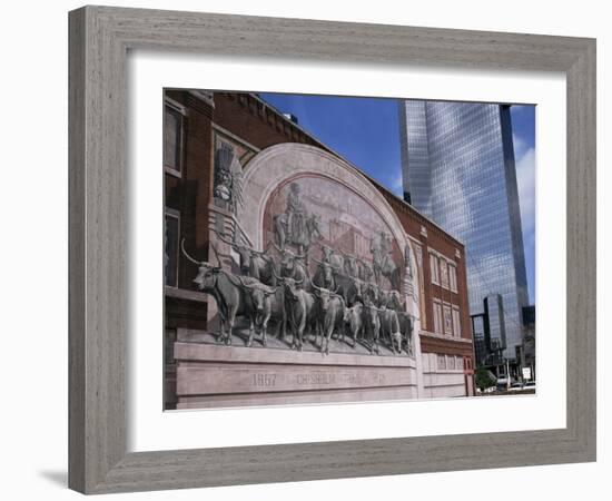 Fort Worth, Texas, USA-Charles Bowman-Framed Photographic Print