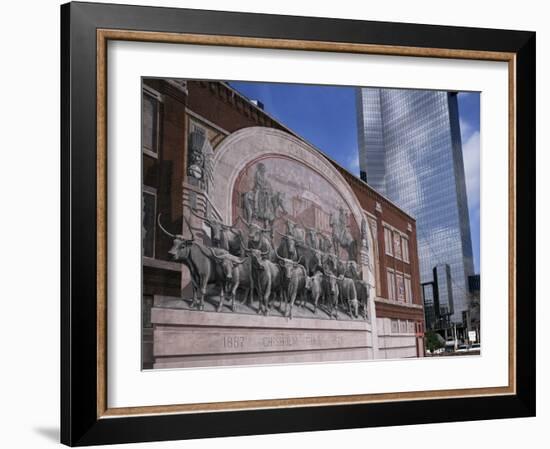 Fort Worth, Texas, USA-Charles Bowman-Framed Photographic Print