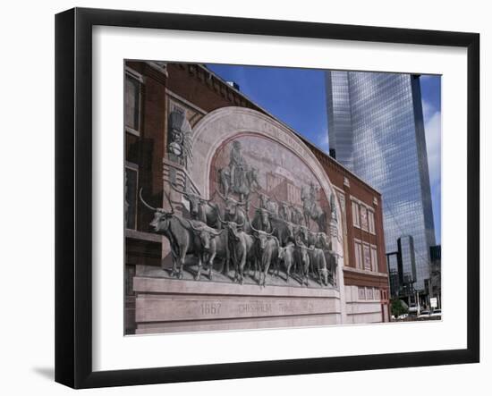 Fort Worth, Texas, USA-Charles Bowman-Framed Photographic Print