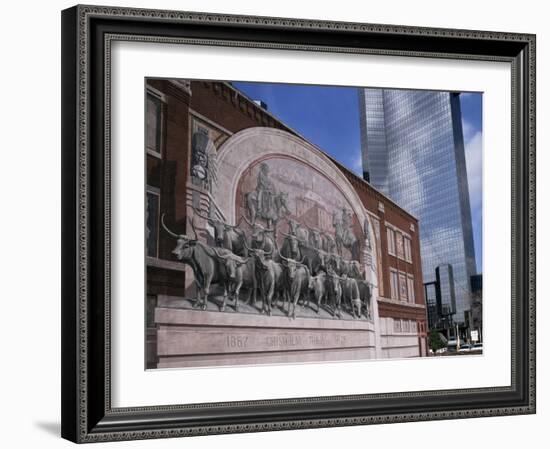 Fort Worth, Texas, USA-Charles Bowman-Framed Photographic Print