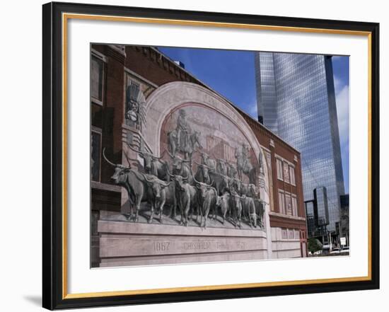 Fort Worth, Texas, USA-Charles Bowman-Framed Photographic Print